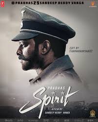 Prabhas | Here is the fan made poster design of #spirit 👮‍♂️ . How is it  Comment below ❤️? . #prabhas #Prabhas25 | Instagram