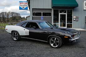Image result for Formal Black 1973 Barracuda
