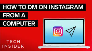 Tap' home' at the bottom left of the screen. How To Dm On Instagram From A Computer Youtube