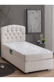 setay efes 90 190 baza baslik comfort ortopedik yatak seti krem fiyati yorumlari trendyol