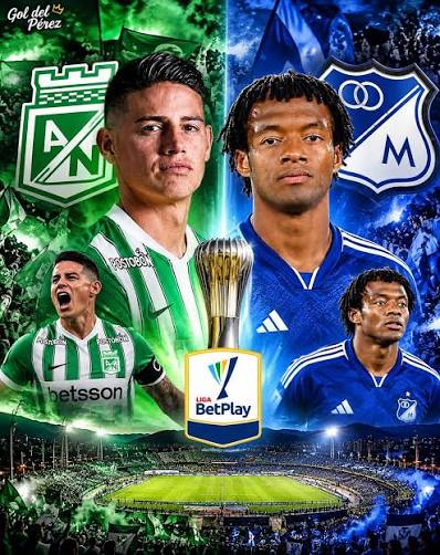HOY es el clásico del fútbol colombiano y debería ser un gran día para el  FPC porque se enfrentan el equipo de James Rodríguez contra el equipo de  Juan Guillermo cuadrado, pero