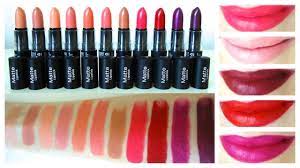 Great savings & free delivery / collection on many items. Nyx Matte Lipstick Lip Swatches All New Shades 2014 Youtube