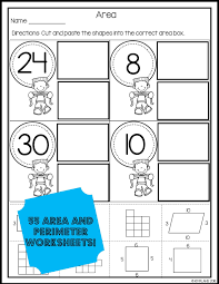 Area And Perimeter Worksheets No Prep Area And Perimeter Worksheets Homeschool Programs Perimeter Worksheets