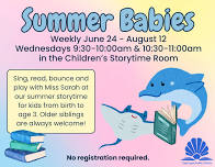 Summer Babies: Storytime