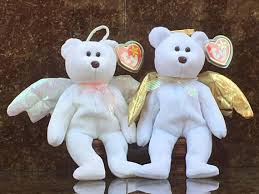 Ty Beanie Babies Halo 1998 Amp Halo Ii 2000 Halo Date Of Birth August 31 1998 When You S Beanie Baby Bears Valuable Beanie Babies Beanie Babies Value