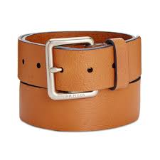 tommy hilfiger mens leather belt