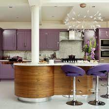 More kitchen decor ideas and tips. Glossy White Modern Kitchen Ideal Home Purple Kitchen Cabinets Kitchen Design Decor White Modern Kitchen