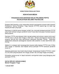 Pertama, ada pendapat bahwa suatu pinjaman dikategorikan jangka panjang jika waktu. Kementerian Pengajian Tinggi On Twitter Kenyataan Media Penangguhan Bayaran Balik Pinjaman Ptptn Dilanjutkan Selama Tiga Bulan