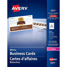 Order a maximum of 500. Avery Perforated Laser Business Cards 3 1 2 X 2 White 250 Pack Staples Ca