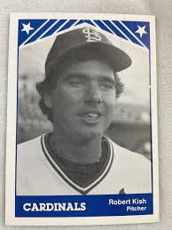 1983 St. Petersburg Cardinals-TCMA Minor League Baseball Card#08-Robert Kish