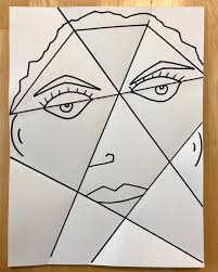 Learn about pablo picasso and cubism. Picasso Cubism Face Template Shefalitayal