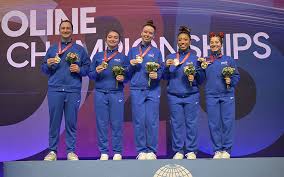 FIG News - U.S. Double Mini-trampoline, French and Azerbaijani tumbling  teams win world titles in Spain