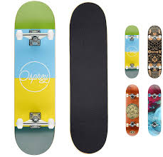 Stattdessen sind sie perfekt, um längere strecken. Osprey Absolute Anfanger Double Kick Trick Skateboard 78 7 X 20 3 Cm Ahorndeck Sk8park De