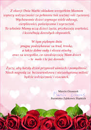 Z okazji dnia dziecka mamy prezent dla naszych. Zyczenia Na Dzien Mamy Od Dzieci