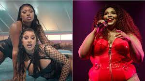 Cardi b look, i need a hard hitter, need a deep stroker, need a henny drinker, need a weed smoker, not a garter snake, i need a king cobra. Cardi B And Megan Thee Stallion S Wap Video Almost Featured Lizzo Teen Vogue