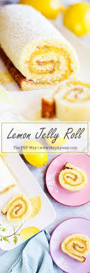Soft And Tender Cake Filled With Lemon Curd And Rolled Into A Log Makes This Lemon Jelly Roll A Beautiful And I Jelly Roll Dessert Recipes Scrumptious Desserts