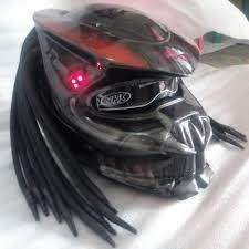 Condition New This Is Modified Helmet Motorcycle Not For Cosplay Purpose Material Mix Carbon Fiber 60 And Mat Ro Predator Helmet Helmet Motorcycle Helmets