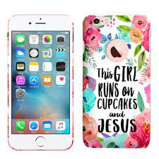 Take a look at the best cases available to make sure you've got one in your pocket. Iphone 6 Plus Case Iphone 6s Plus Case This Girl Runs On Cupcakes Jesus Quote Hard Plastic Back Cover Slim Profile Cute Printed Designer Snap On Case Walmart Com Walmart Com