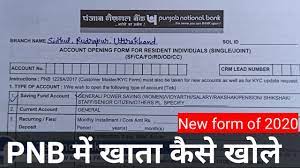Applicants overseas bank (desirable) notary public; How To Fill Account Opening Form Of Punjab National Bank New Form Of Pnb 2020 Youtube