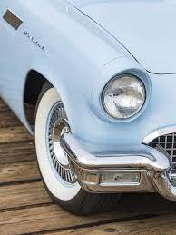 1957 Ford Thunderbird Baby Blue Aesthetic Light Blue Aesthetic Blue Aesthetic Pastel