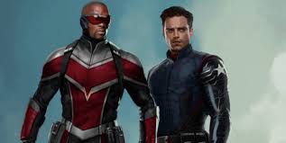 Although sam and bucky helped defeat thanos, they're still fugitives from the law thanks to their activities in captain america: Anthony Mackie Reveals New The Falcon And The Winter Soldier Costume Wandavision Coming Soon