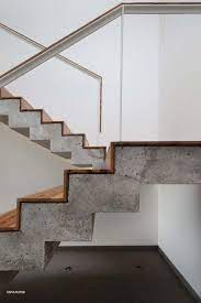 Gallery Of A House Estudio Gmarq 13 With Images Interior Staircase Staircase Design Concrete Stairs