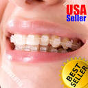 J&J Ortho™ CLARO™ Crystal Sapphire Orthodontic Bracket (12 ...
