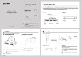 Tp Link Tl Sg108e Installation Guide Manualzz