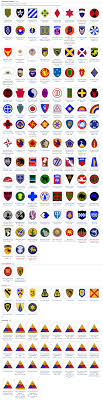 military wwii us army unit emblems en wikipedia org