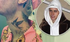 She was born on 28 june 1999, in sokolov, czech republic. Justin Bieber Shows Off New Swallow Forever Tattoo On Neck In Close Up Snap Posted To Instagram Daily Mail Online