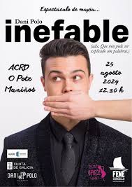 O Mago Dani Polo na Romería do Pote. Eventos Fene Vivo