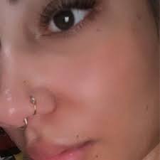 20G Nose Ring Nose Hoop Diamond Solitaire Black Gold Silver Nose Ring 8mm  Diameter