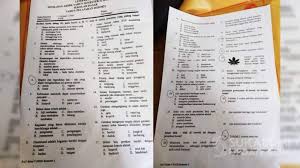 Tes pilihan ganda ( multiple choice test ) yaitu tes dimana setiap butir soalnya memiliki jumlah alternatif jawaban lebih dari satu. Soal Ujian Kelas 5 Sd Yang Bahas Sperma Dan Ganja Batal Digunakan Suara Jabar