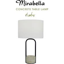 Be the first to review concrete table lamp annuler la réponse. Mirabella Tiahni Metal Concrete Table Lamp Big W