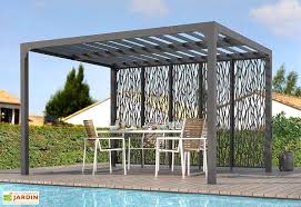 Pergola Bioclimatique Lames Orientables 11 M Brise Vue 1 Face 3 6 M Pergola Bioclimatique Bioclimatique Pergola