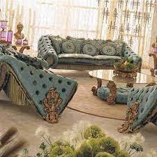 Custom Sectional Wooden Carved Villa Sofa 2024 Oe Fashion Luxury Sofa Design Custom Sectional Luxury Furniture