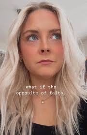 What if the opposite of faith is our need to control?! I think I know why  giving it to an all-knowing, all-powerful, all-loving perfect Being is so  hard— If we give it