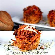 Italian Love Nests Cheesy Pasta Cups Recipe Pasta Cup Cheesy Pasta Appetizer Recipes
