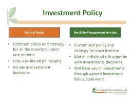 Portfolio managers are primarily responsible for creating and managing some portfolio managers craft the investment packages supplied to clients, while others simply manage a mutual fund is a type of investment vehicle consisting of a portfolio of stocks, bonds, or other. Mutual Funds Vs Portfolio Management Services