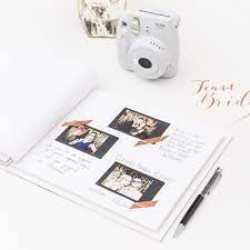 Wedding guest can strike a pose and then. Personalised Polaroid Clear Wedding Guest Book Chalkboard Weddingstar