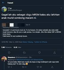 Senja merupakan pemisah antara keduanya tidak bertemu kembali dan senja juga bisa dikatakan penanda bahwa akhir dari sebuah cerita. Gagallah Aku Sebagai Cikgu Mrsm Cemerlang Tapi Gagal Jadi Manusia Guru Kesal Bekas Pelajar Sekolah Pandai Perlekeh Result 5a Pekerja Shell Viral Mstar