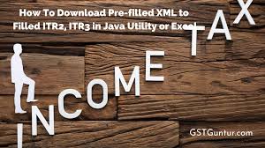 Cara mengatasi gagal unduh prefil dapodik 2021. How To Download Pre Filled Xml To Filled Itr2 Itr3 In Java Utility Or Excel Gst Guntur