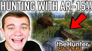 HUNTING WITH AR-15! Hunter Call of the Wild Ep.66