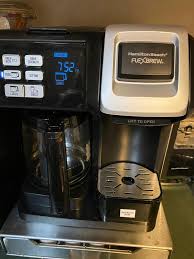 Hamilton beach combo coffee maker. Plodan Sijed Trbuh Taiko Plaza Hamilton Flexbrew K Cup Paradiseranchofclark Com