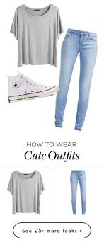Add some white accents like an oversized tote, socks, or a headband to complete the look. Cute And Comfy Fall Outfit By Bubbleblower22 On Polyvore Featuring Tom Tailor Chicnova Fashion An Comfy Fall Outfits Cute Outfits For School Fashion Teenage