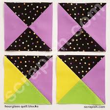 Hourglass Quilt Block Tutorial Easy And Beginner Friendly