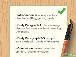 Bagaimana cara membuat resume terbaik untuk persyaratan lamaran kerja? 4 Cara Untuk Menulis Ulasan Film Wikihow