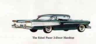 Image result for Spring Green 1958 Edsel