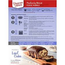 Maybe you would like to learn more about one of these? Duncan Hines Signature Cake Mix Fudge Marble 432g Click Cuisine