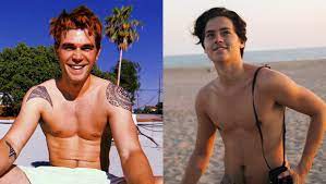 Joe keery from stranger things apparently 'bought' them. Kj Apa Cole Sprouse Shirtless Riverdale Hunks Look Hot New Pics Hollywood Life